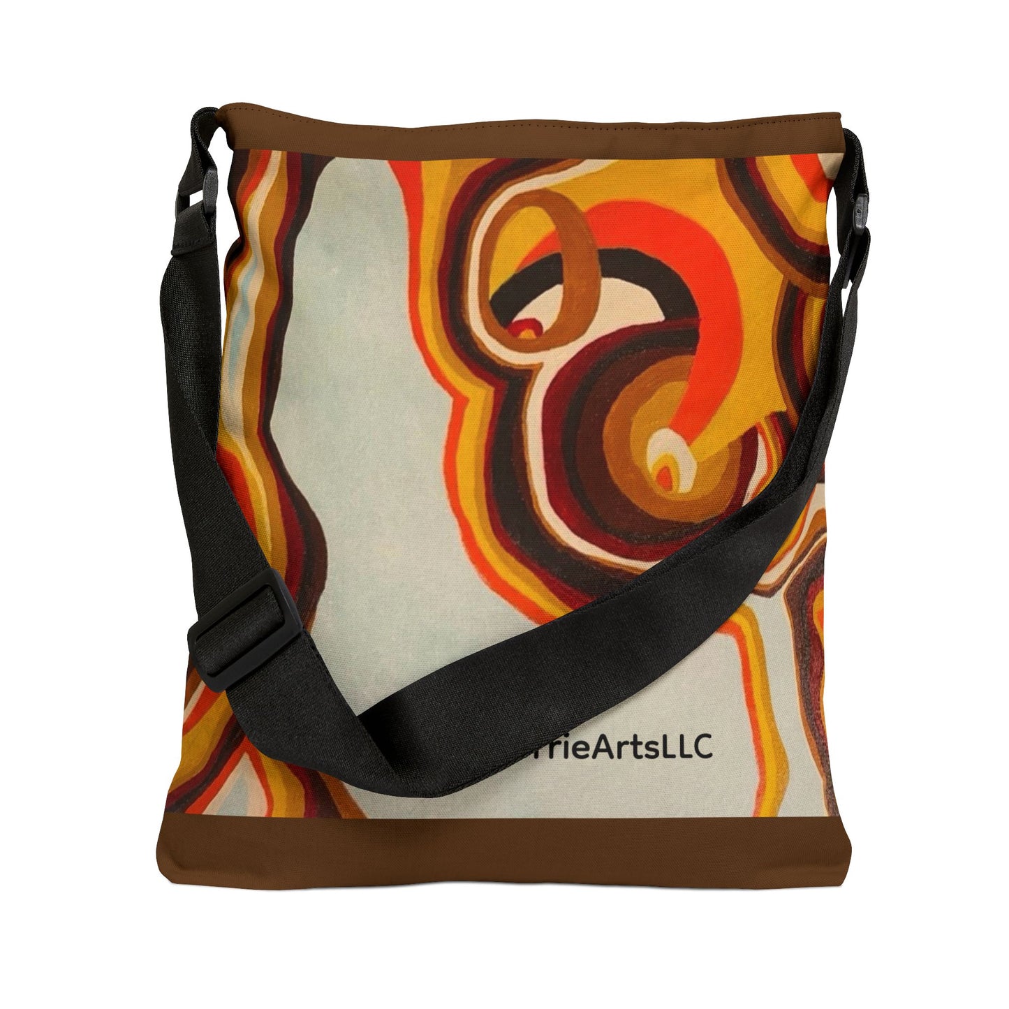 "Abstract 2" Adjustable Tote Bag