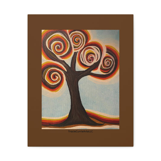 "Roundabout Tree" Canvas Gallery Wraps