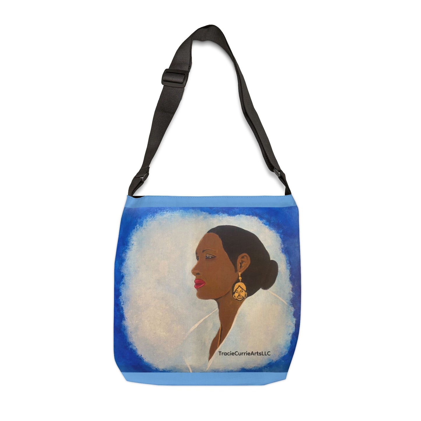 "Blue Day" Adjustable Tote Bag