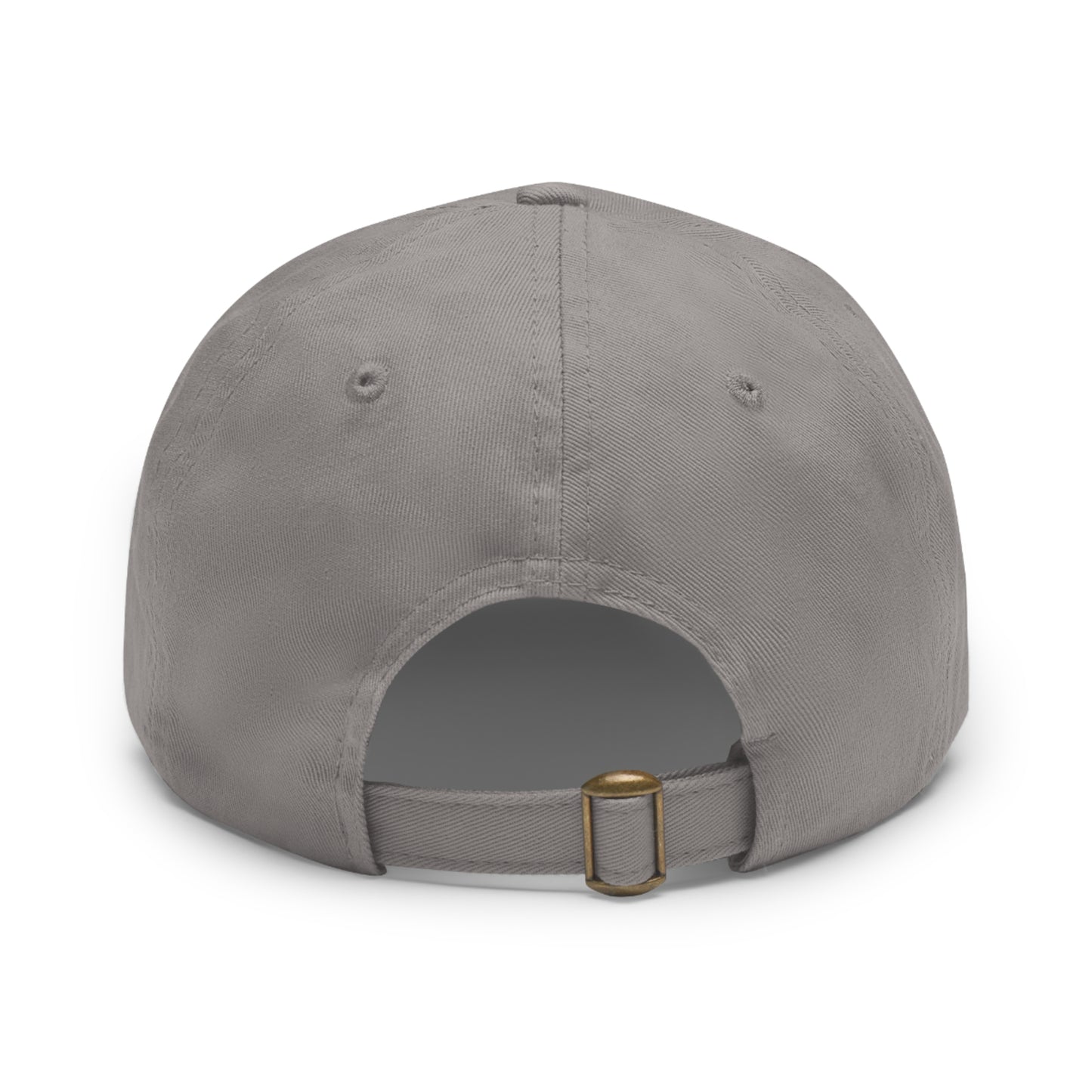 "Flos" Dad Hat with Leather Patch