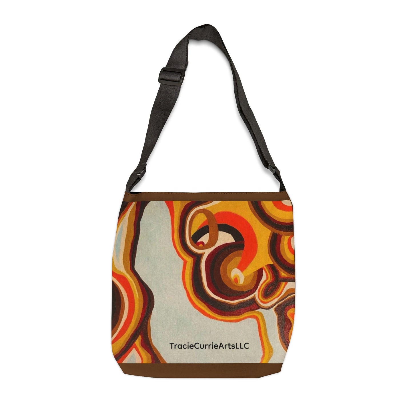 "Abstract 2" Adjustable Tote Bag