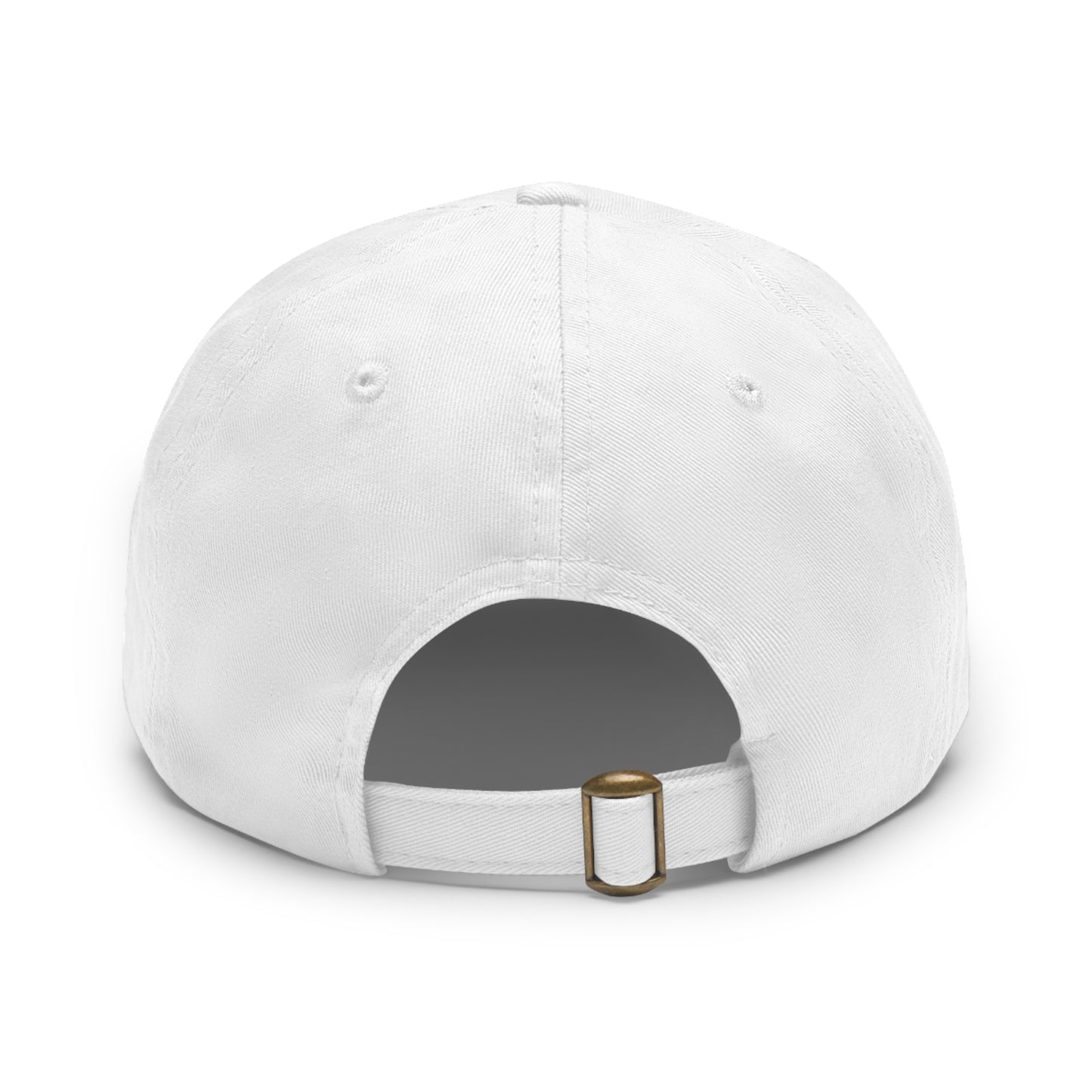 "Flos" Dad Hat with Leather Patch