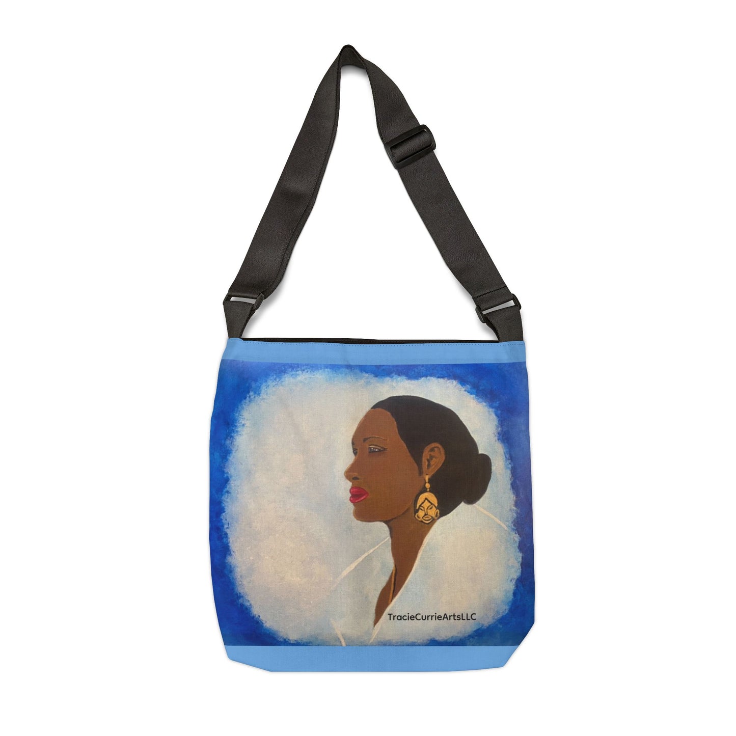 "Blue Day" Adjustable Tote Bag